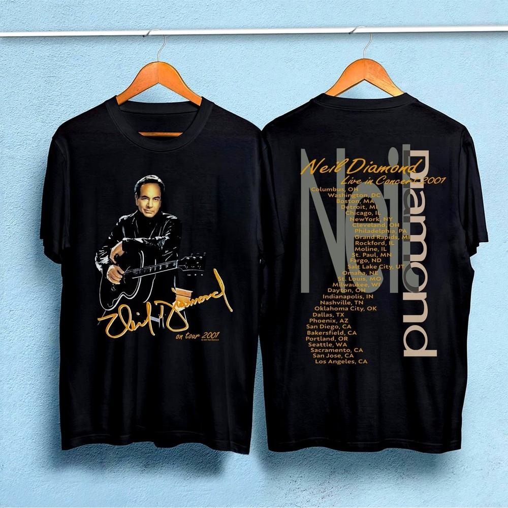 2001 Neil Diamond Concert Shirt Unisex T-Shirt XXXL