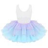 Kinderen Meisjes Pailletten Mouwloos Ballet Dans Jurk Tutu Rok Leotard Ballerina Danskleding Kostuums