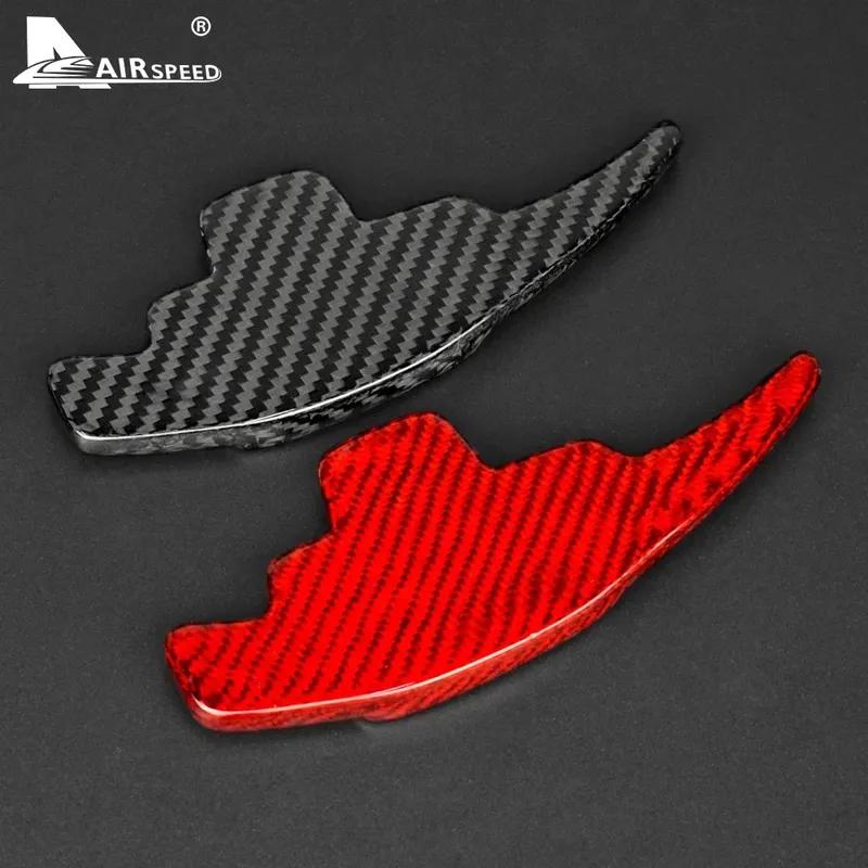Steering Wheel Paddle Shifter Accessories Hard Dry Carbon Fiber For Mercedes Benz A B C E Class W205 W213 CLA GLA GLC