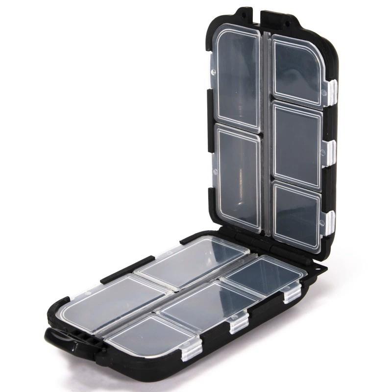 10 Compartment Small Pill Box, Moisture Proof Case, Travel Organizer for Pocket Purse, Daily Portable Medicine Vitamin Container
