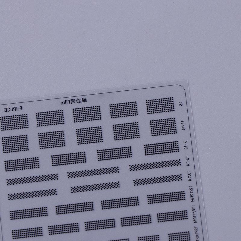 Screen Green Oil Film For Phone Series F-Iplcd Green Oil Bga Reballing Stencil Cpu Motherboard Repair Tool