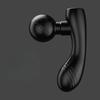 Mini portable dual head fascia gun for exercise, relaxation, and relief of body fatigue, multifunctional rechargeable massager