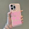 Funda de Teléfono Amor de Pareja en Inglés Para IPhone 17 17Air 16 15 Funda Para IPhone 11 13 12 14 Pro Max 16 15 14 Plus Funda Cubierta Funda