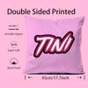 M-Martina Stoessel Tini Anime Pillow Case Comfort Sofa Bed Silky Elegant Invisible Zipper Custom Decorative Cushion Cover