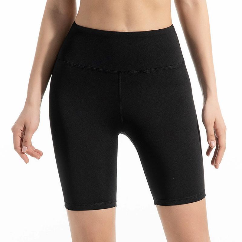 Women High Waist Abdominal Tucking Quick Drying Yoga Pants Running Sports Capsules Fitness Breathable Tight Shorts