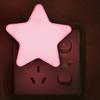 EU/US Plug Star LED Night Light Sensor Control Baby Sleeping Lamp Decoration
