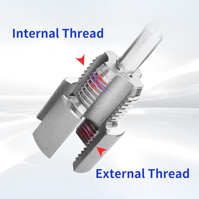 New Pipe Internal External Threader Drill-use PPR Pipe Thread Tapping Die Universal Threading Tool