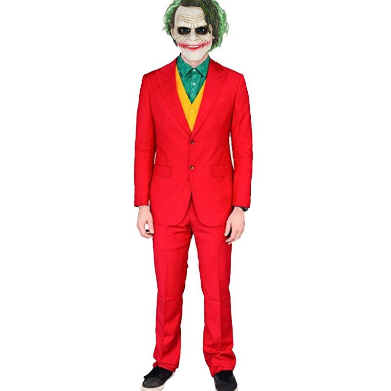 Costume Cos Clown Joker Joaquin Phoenix Costume, Stage Cosplay Suit
