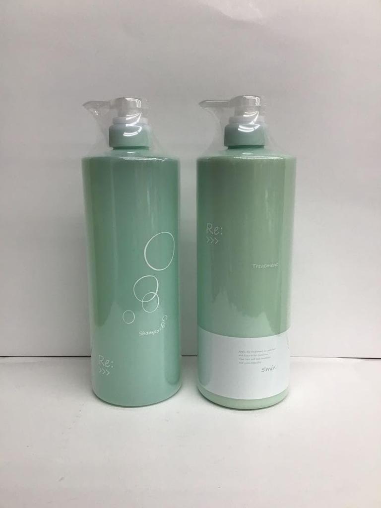 ADJUVANT Shampoo Treatment Set Edition Re + 1000ml/g [Limited Bottle]