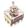 12 Pin 12mm Rocker Switch 3 Position ON/OFF/ON Toggle Toggle Switch  Electrical Applications