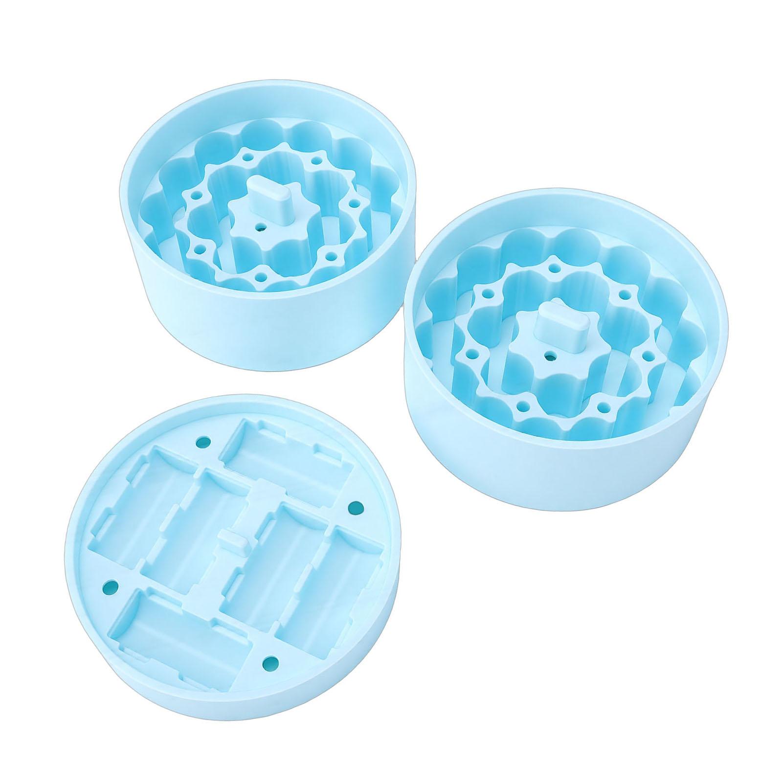 

Silicone Vial Insert Fit for Hydrapeak 32Celsius25Celsius18oz Food Jars 48 Tubes Capacity Peptide Vial Bottle Insert