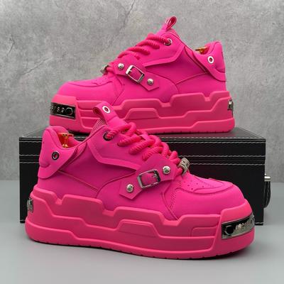Scarpe con suola spessa design originale scarpe rialzate scarpe da ginnastica scarpe casual