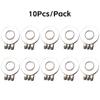 10pcs Magnetic Hat Clips Golf Ball Marker Hat Clip Golf Cap Holder Sports Court Golf Training Aids Accessories Gift for Dad 5