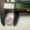 Round Flower Two-eye Buttons Shell Pearlescent Powder Colorful Buttons Children's Knitwear Diy Buttons
