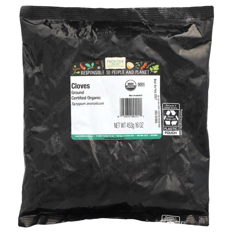 Organic Ground Cloves, 16 oz (453 g)