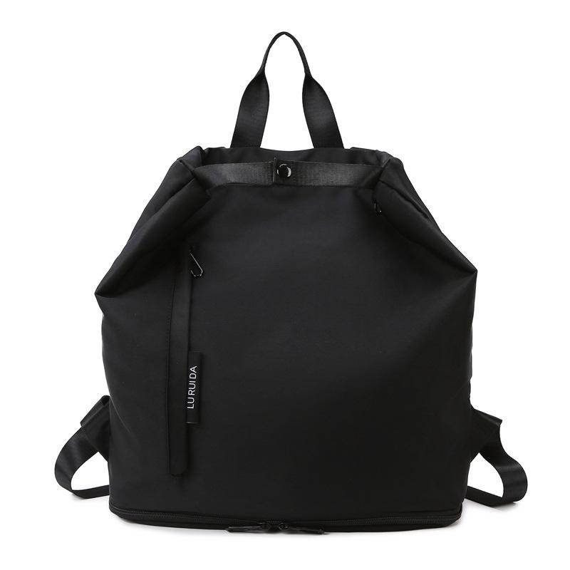Simple Korean version fitness bag lightweight waterproof casual travel bag dry and wet separation casual backpack