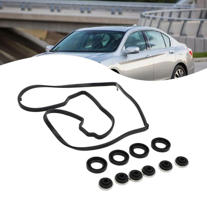 High Performances Valves Cover Gasket set Engine Valves Cover Gasket 12030-RTA-000 Ensures Leak Prevention for Automotives 