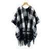 Classic Light Luxury Plaid Scarf Large Shawl High-end Plaid Double-sided Cape Cape Autumn and Winter Warm Scarf