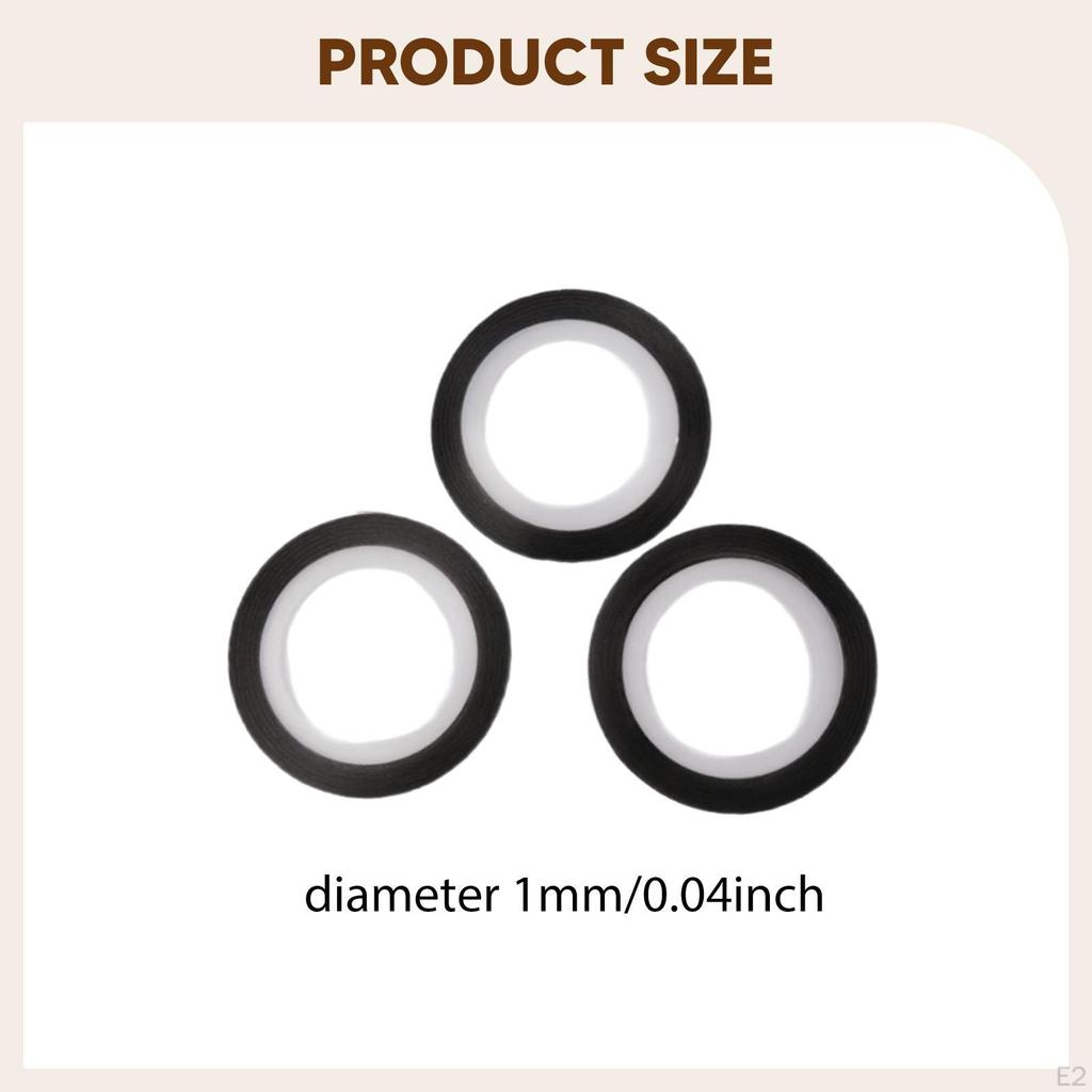 3 Rolls Positioning Tape Painters Easy to Use Flexible Practical for Clay Figurine Faces