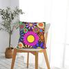 Retro Daisy Floral Pattern Pillow Case Morden Pillow Cover Square Pillowcases For Office Car Home Decor