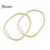 Elegant Curtain Holdbacks 1 Pair Faux Pearl Tiebacks, Beaded Holdbacks, No Hole Accessories Woven Rope Decorative Drapery Holders for Living