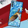 Sea Turtle Turquoise Oceanlife Case For Samsung Galaxy S23 Ultra S22 S21 S20 FE S8 S9 S10 Plus Note 10 20 Back Cover Shell