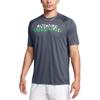 Under Armour Velocity T Shirt Men's Downpour Gray 1387287-044