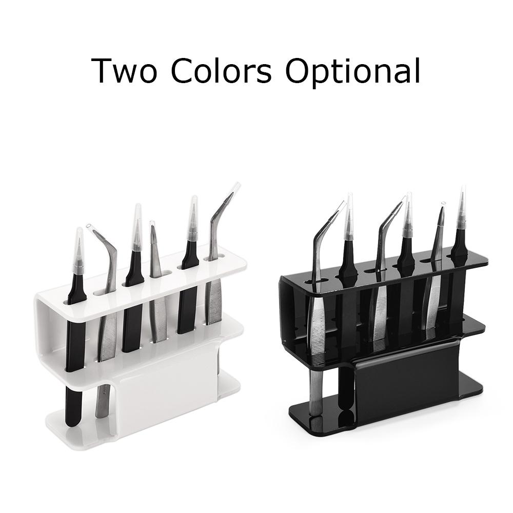 Tweezer Holder Eyelash Extension Tweezer Stand Acrylic Tweezers Shelf