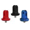 Aluminum Tripod Mount Mini Tripod Adapter Blue Travel 3Pcs hwyC