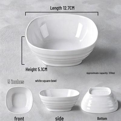 Chuzhou A5 Melamine Square Rice Bowl