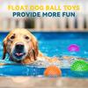 Large Dog Toy Squeaky Dog Durable Dog Aggressive Spiny Dog Balls for Clean Teeth and Puppy Chew Toys for Large Teething Toys 6-Pack 3.5-Inch Balls,