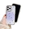 Double-Sided Gradient Star Diamond Phone Case for iPhone 16/17 Pro Max