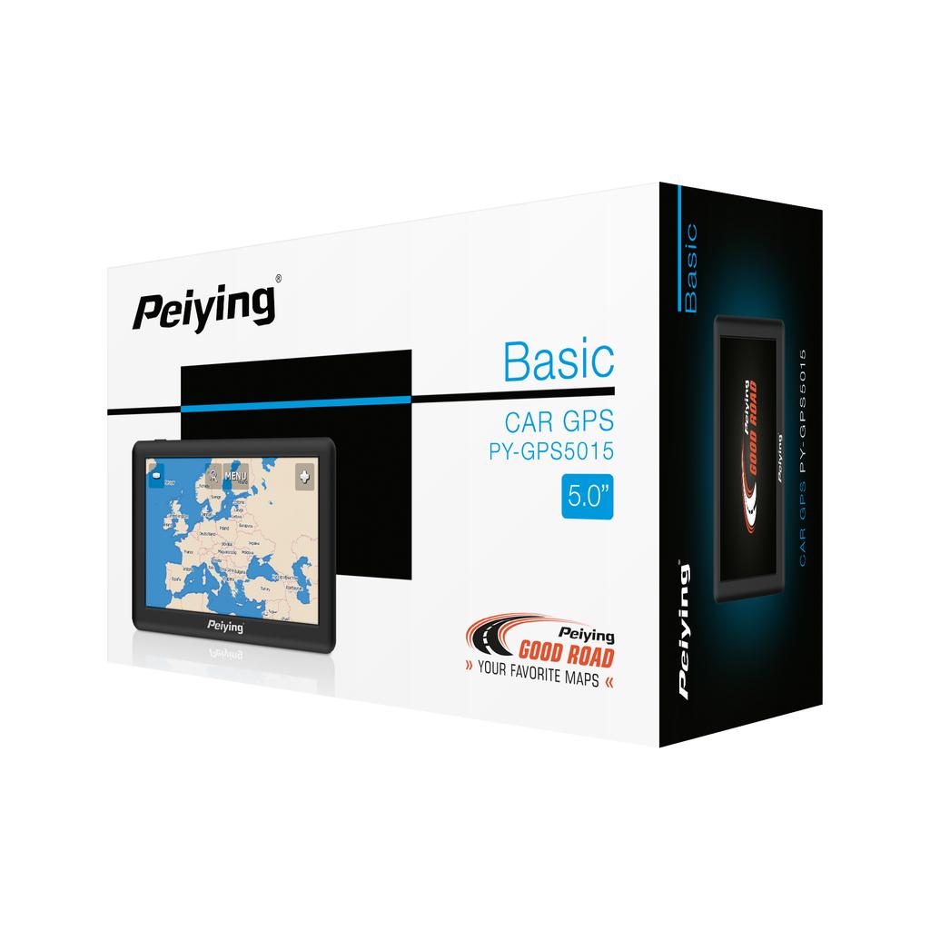 Peiying Basic GPS Navigation PY-GPS5015 + Map