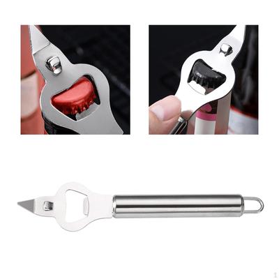 Multipurpose Bottle Opener Manual Portable Stainless Steel for Restaurant Party Supplies