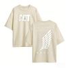 Attack on Titan Anime T Shirt Unisex Women Graphic Tee 2026 Summer Short Sleeve Casual Tops Cotton Streetwear Y2k Clothes