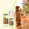 Katzenabwehrmittel für Innen und Außen, Effektive Kratzstopper für Katzen Trainingshilfe für Möbel Sofas Katzenabwehr Sprays