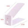 Double Shoe Rack Adjustable Space Saving Plastic Shoe Rack Storage Box
