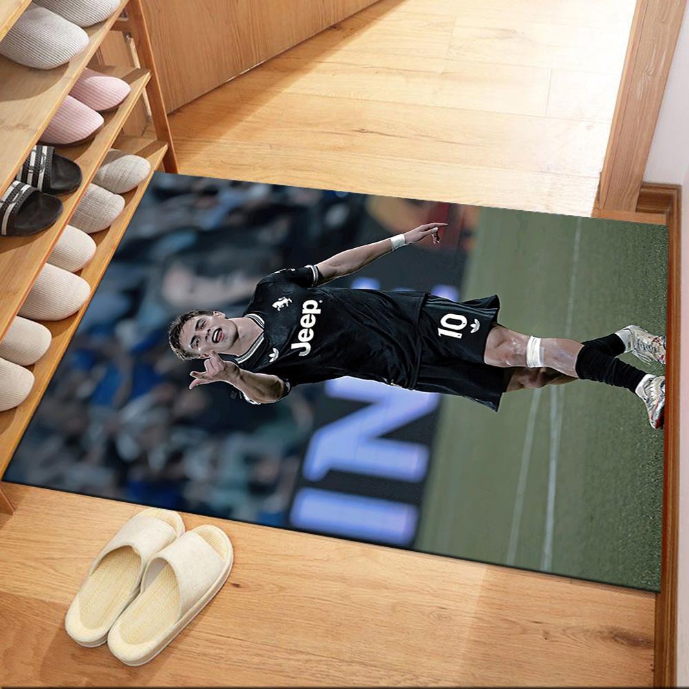 Juventus Floor Rug Office Rug Design For Game Room Entryway Living Rooms Dormitory Antislip Carpet Office Home Decor Perfect Gift For Friends Family