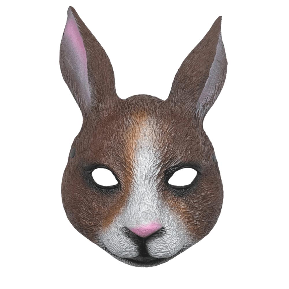 PU Bunny Masquerade Mask Anime Halloween Mask Fancy Rabbit Mask Cosplay