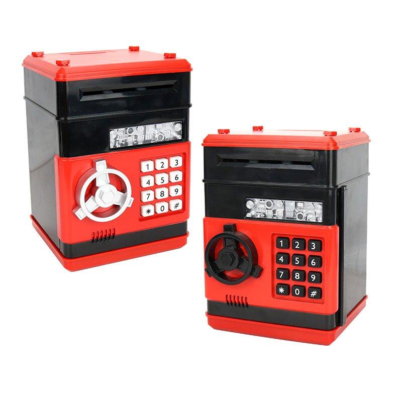 High Quality Plastic Piggy Bank Coin and ATM Money Saving Box with Password Kids Toy and Birthday Gift
