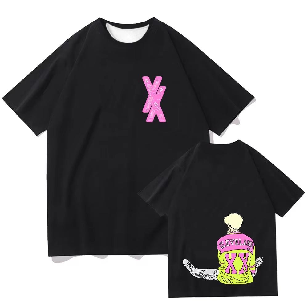 MGK Xx Sudaderas T-shirt Machine Gun Kelly MGK Hip-Hop PUNK Music O-neck T-shirt Unisex T-shirt Camisetas Gothic Clothes GANG