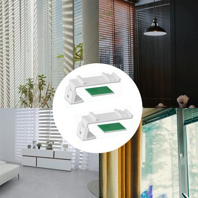 Rollo-Befestigungsklammern, verstellbar, einfache Installation, Rollohalter, Fensterrollo-Reparaturteile, kein Bohren