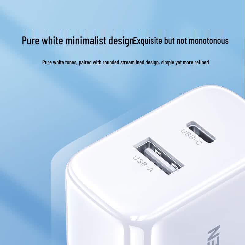 UGREEN 20W PD Dual Port USB-C & USB-A Fast Charger