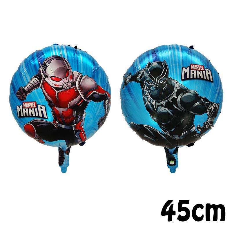 Foil Balloon Baby Birthday Photo Props Cartoon The Avengers Aluminum Film Balloons Happy Birthday Party Balloon Supplies