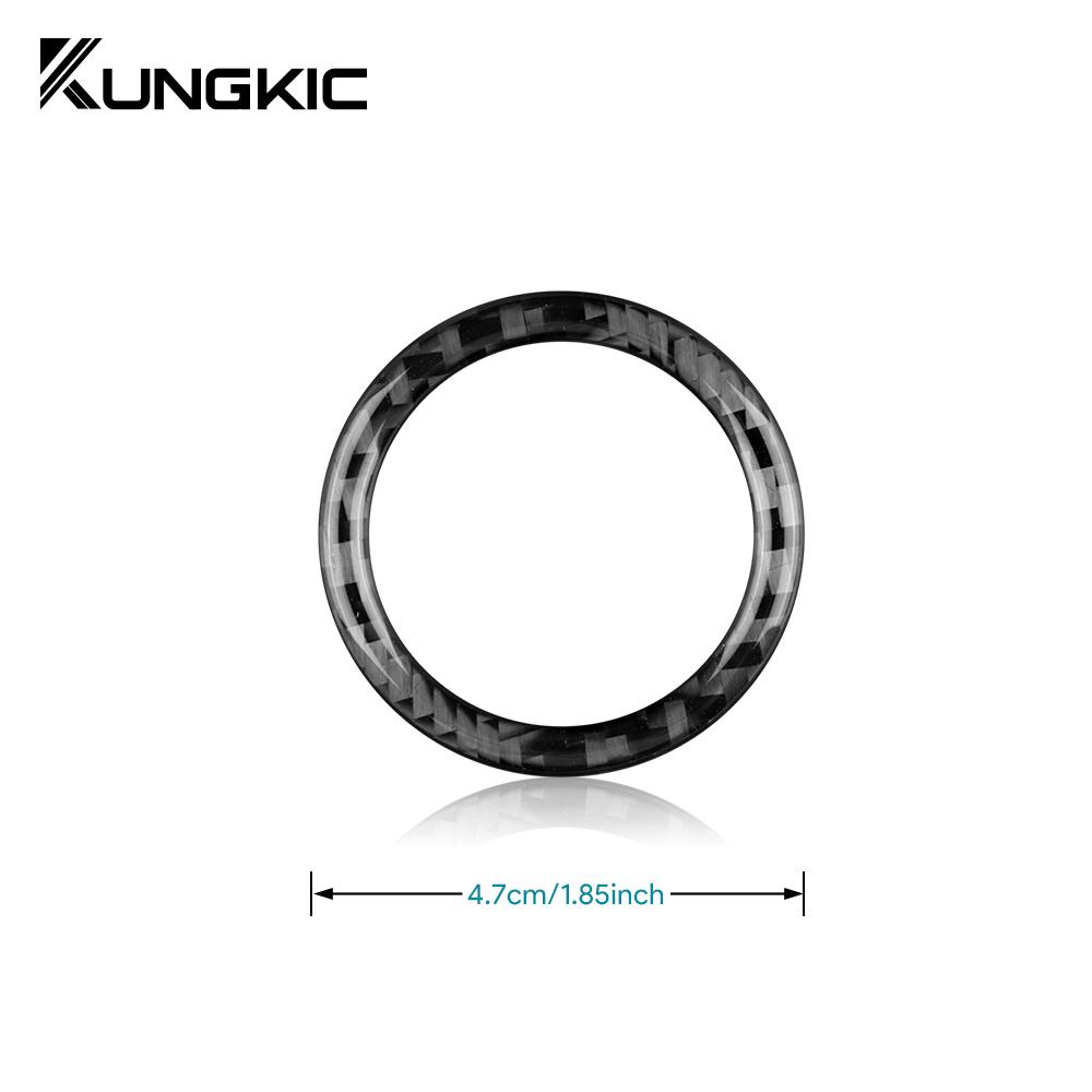 Real Soft Carbon Fiber Sticker For Subaru WRX/WRX STI 2025 2025 2025 Car Ignition Key Hole Engine Ring Trim Ignition Interior