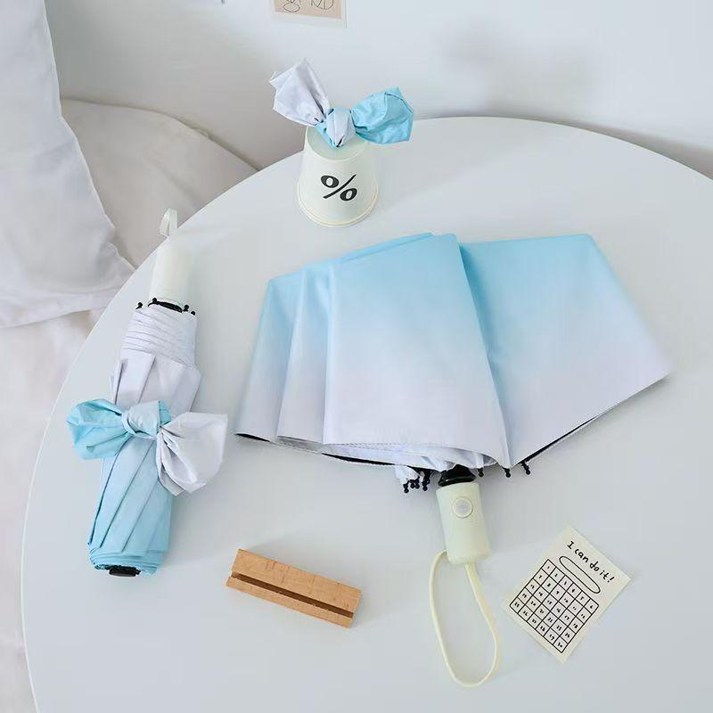 

Ветрозащитный зонт с 20 спицами и градиентным куполом: Полностью автоматический, солнцезащитный и дождестойкий для двойного использования мятный зеленый