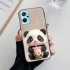 Voor OPPO Realme 9i Hoesje Mode Panda Bloemen Zacht Siliconen Achterhoezen voor Realme9i 4G Realme9 i Cover RMX3491 etui Fundas tas