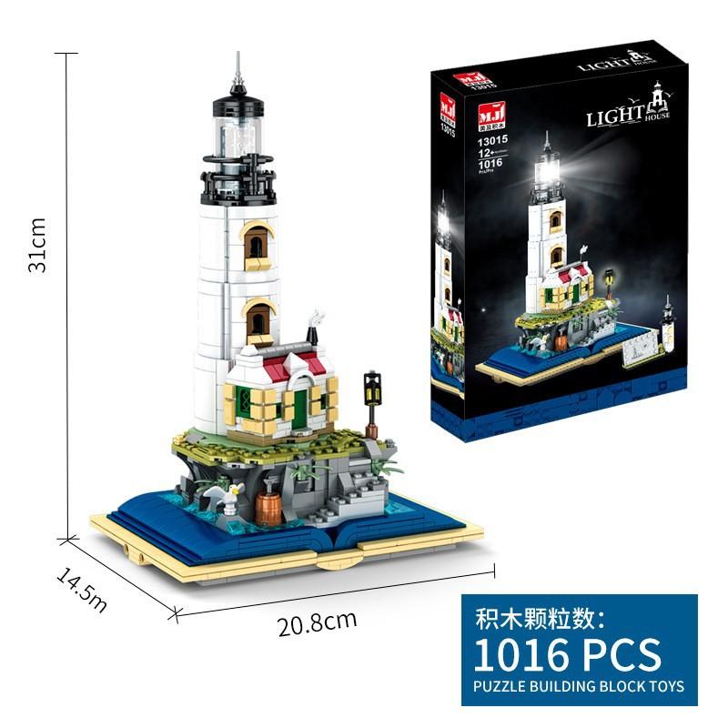 

НАС. И 13010-42 Волшебный поезд Книги Замок Дом на дереве Строительные блоки Игрушки Собранная модель Детские подарки синий