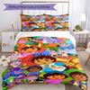 Dora Explorer Bedding Set Breathable Duvet Cover with Pillowcases Decorative Bed Linen for Bedroom Home Decoration Birthday Gift