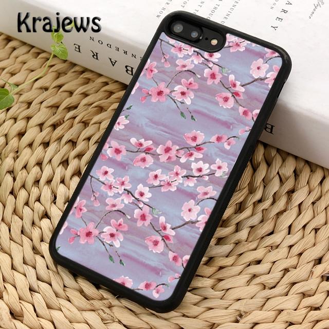Cherry Blossom Floral Phone Case Cover For iPhone 17 Air 16 15 14 plus 12 13 pro max coque Shell Fundas